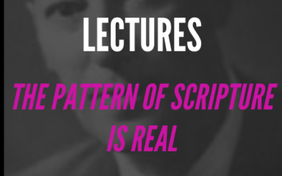 The Pattern Of Scripture Is Real