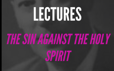 The Sin Against The Holy Spirit