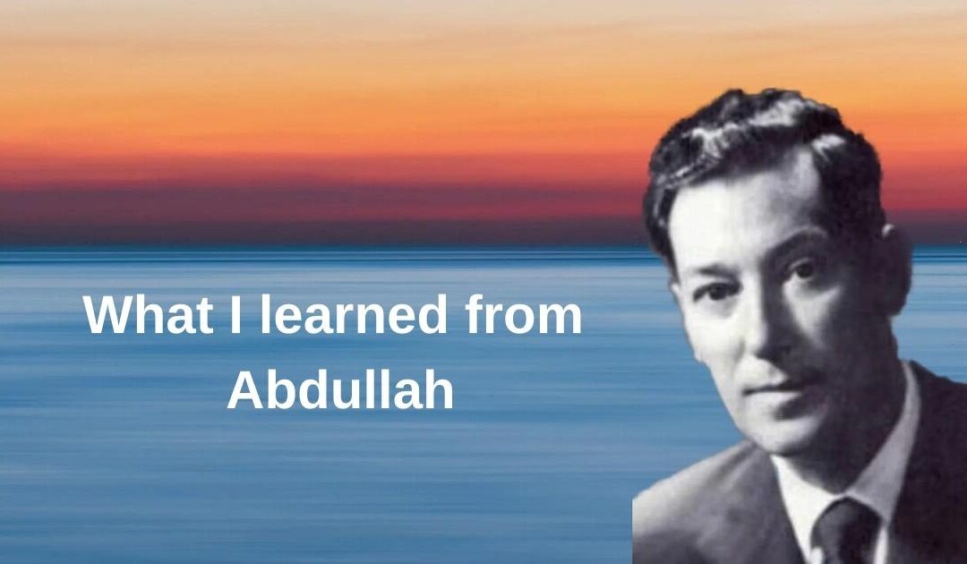What I learned from Abdullah by Dave Whitley