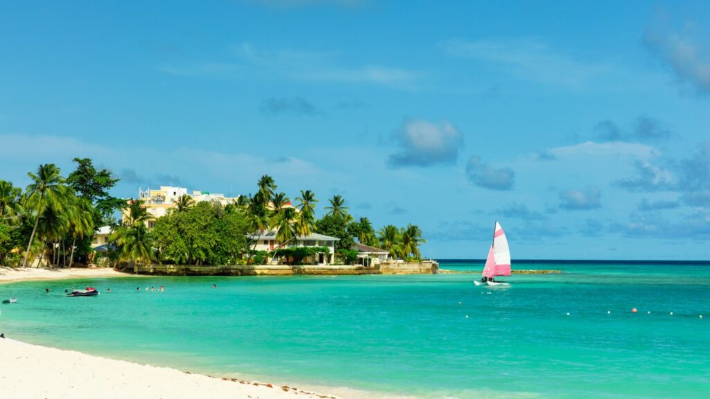 tropical island of Barbados