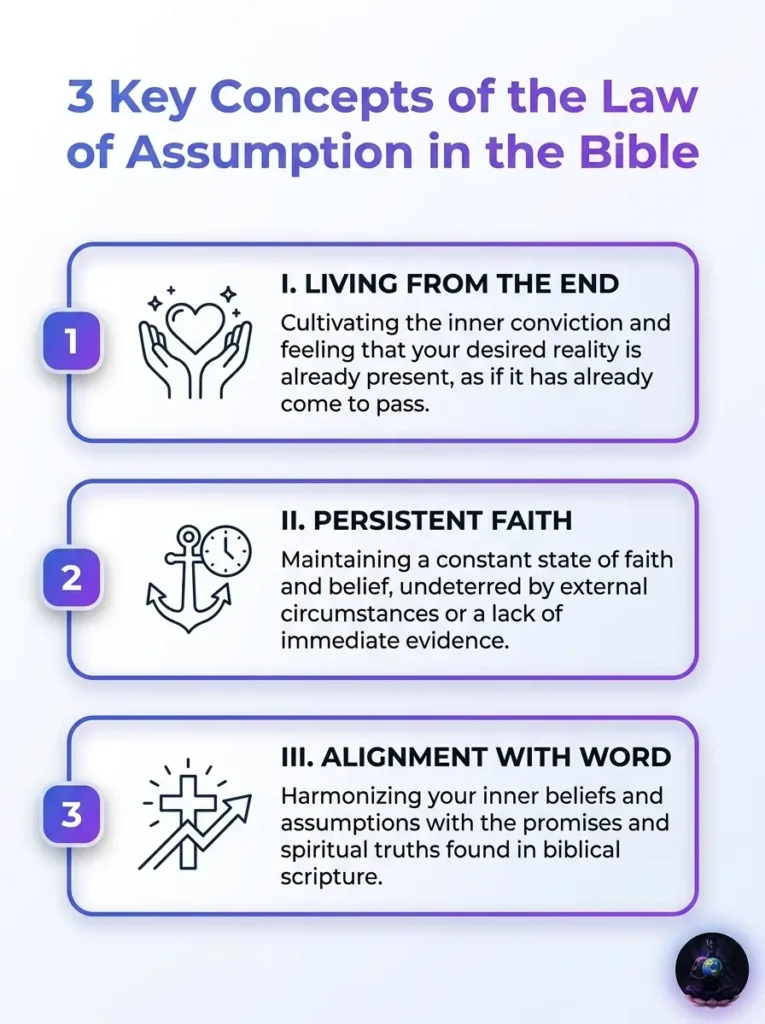 3 keys of Concept Law of Assumption in the Bible