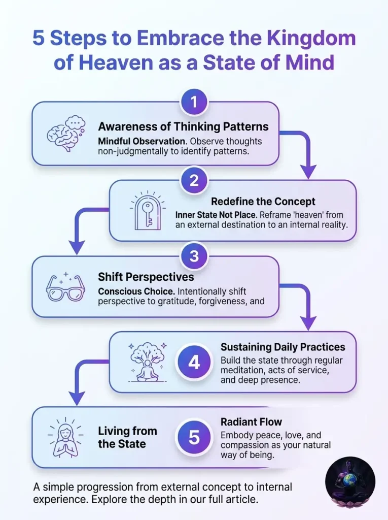 A 5-step routine to embody the kingdom mindset in 2026