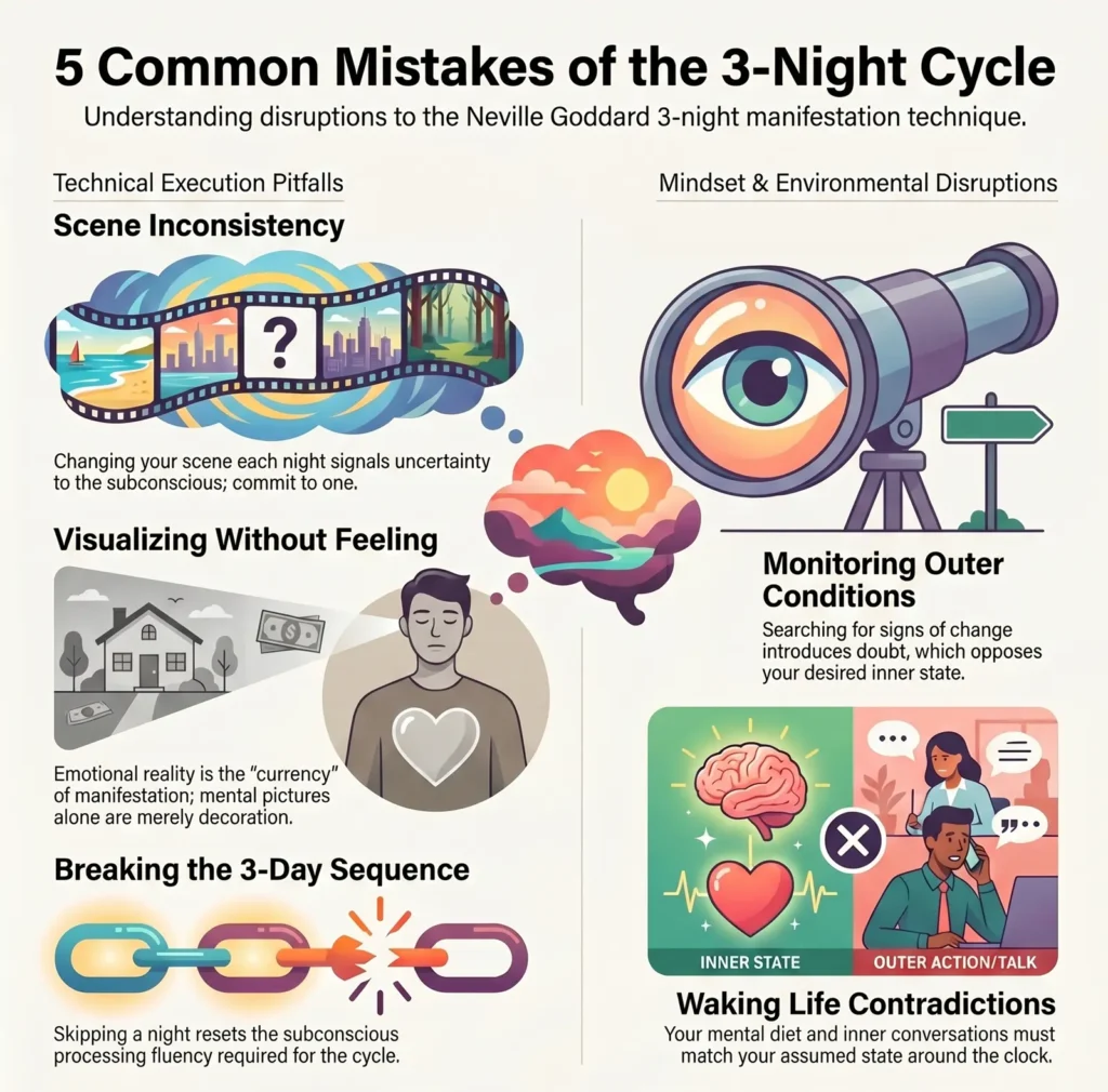 Five Manifestation Cycle Mistakes