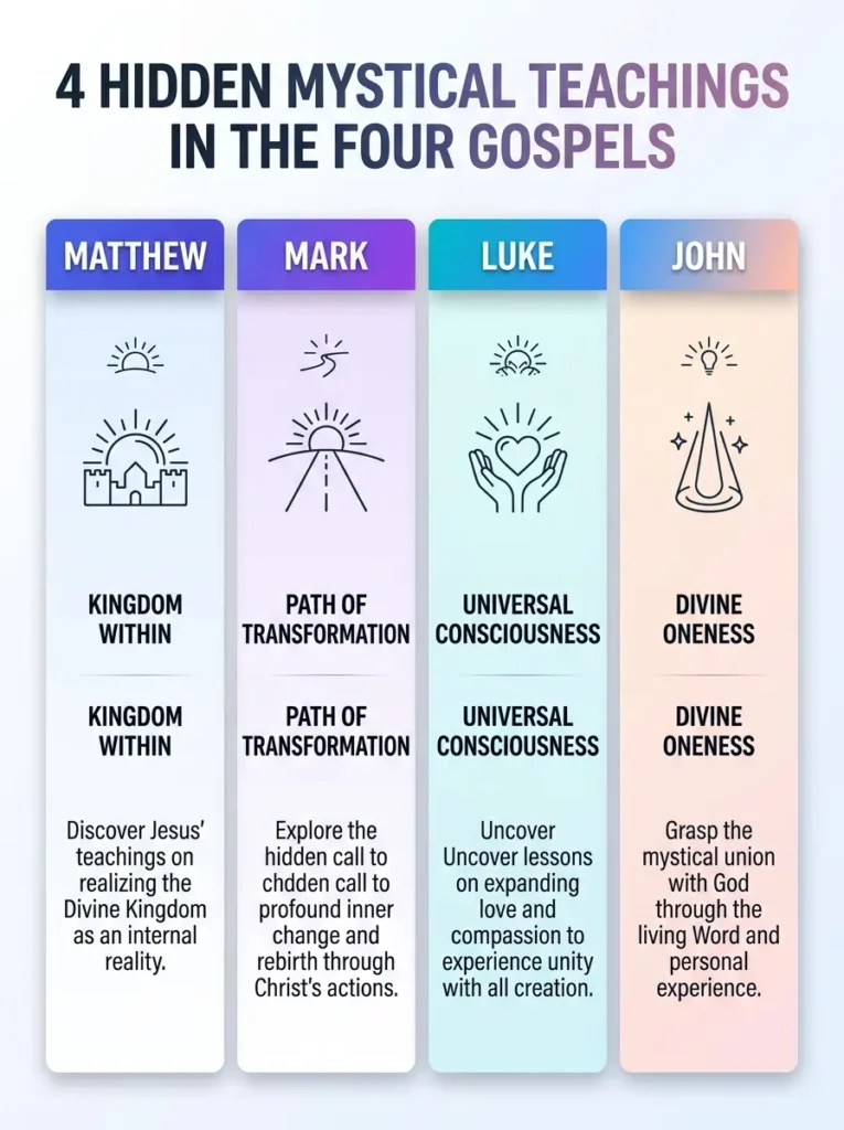 Hidden Mystical Teachings in the Four Gospels