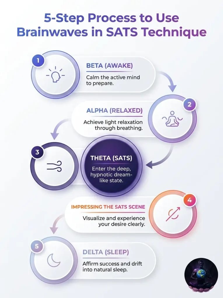 How to combine theta-like calm with SATS imaginal acts (a practical 5-step routine)