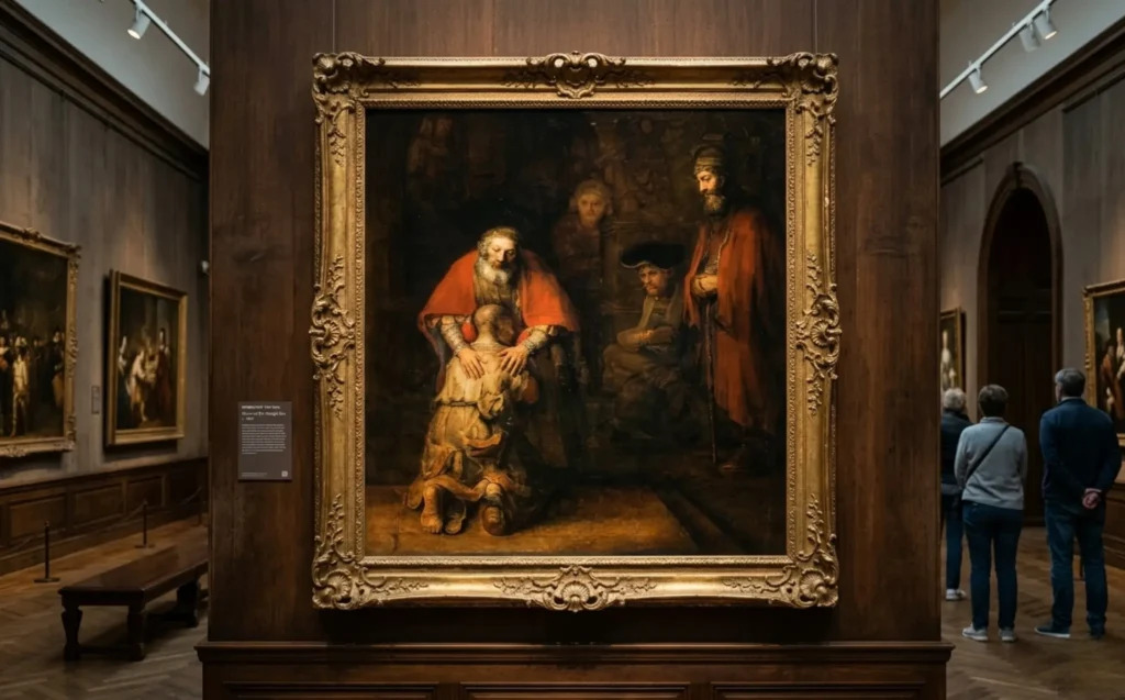Return of the Prodigal Son by Rembrandt (c. 1669)