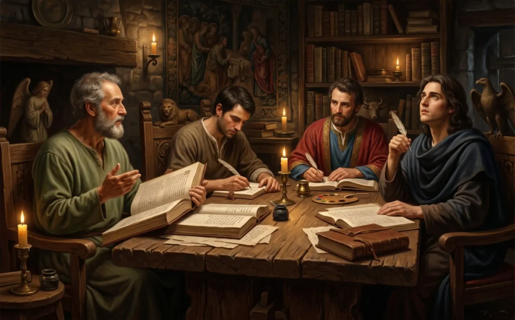 The Four Evangelists by Jacob Jordaens (c. 1625)