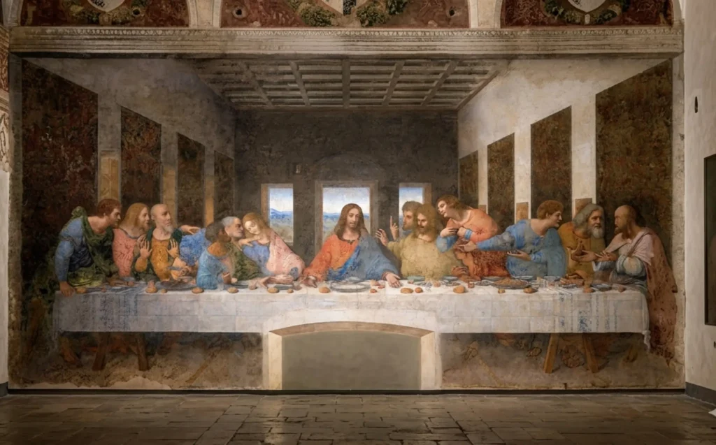 The Last Supper by Leonardo da Vinci