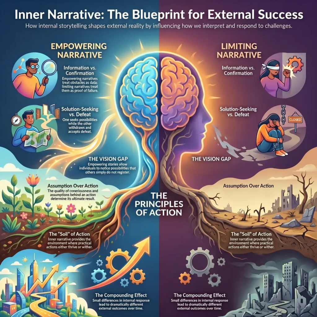 The Relationship Between Inner Narrative and External Results The Relationship Between Inner Narrative and External Results