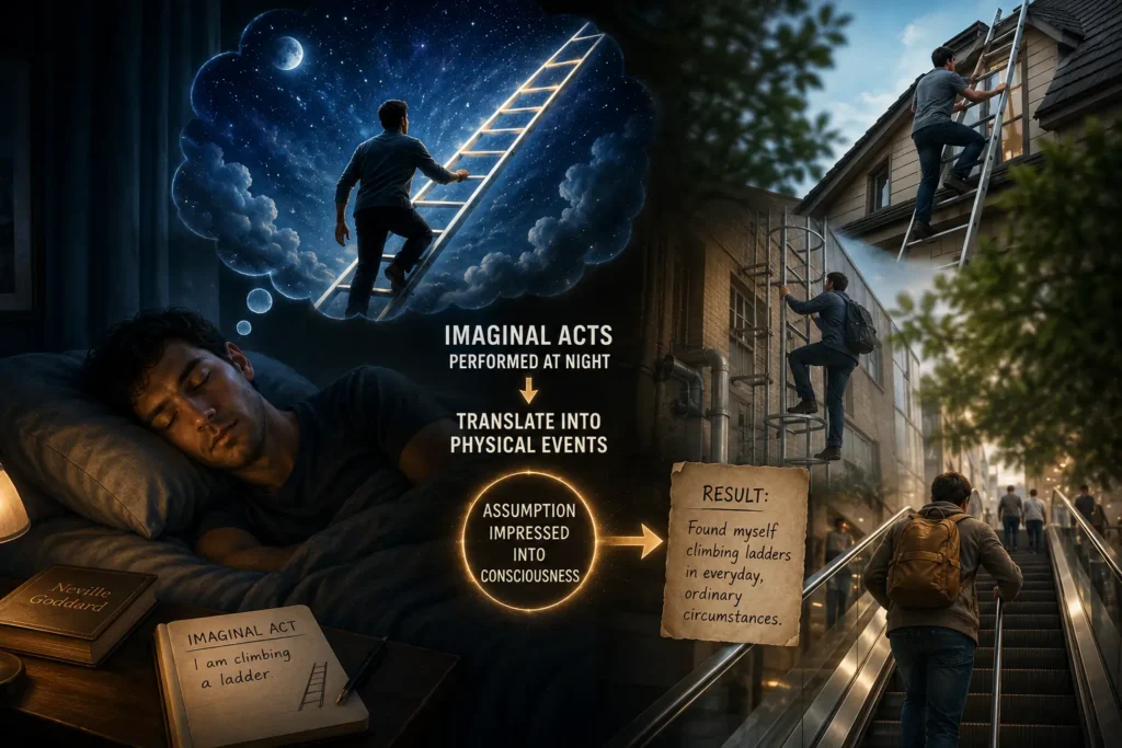 The Role of Imaginal Acts in Reinforcing Assumptions The Role of Imaginal Acts in Reinforcing Assumptions