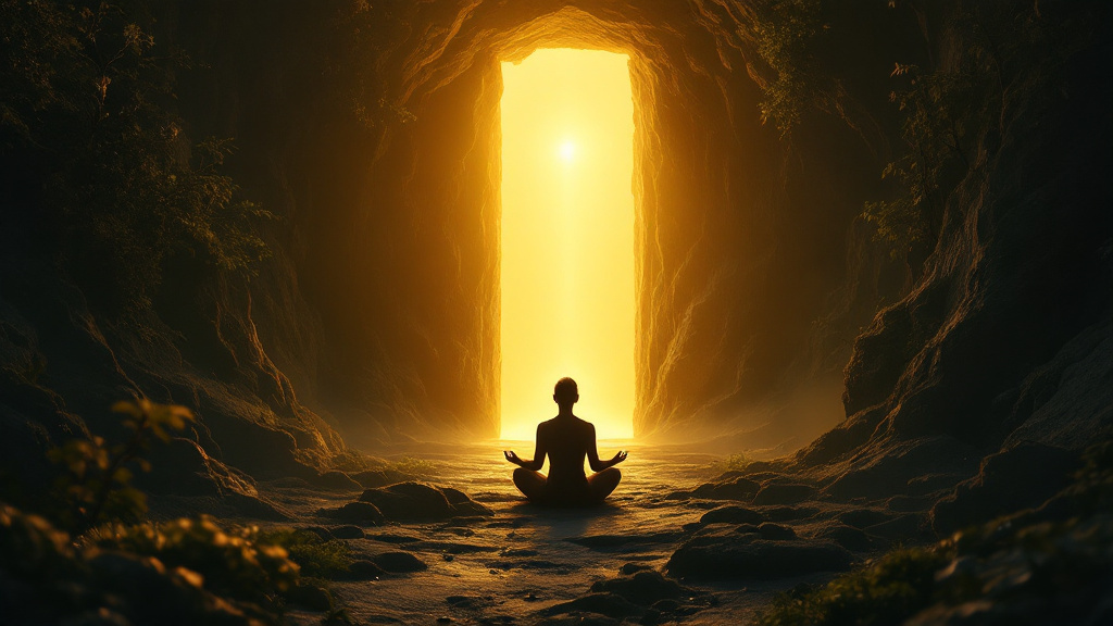 Kingdom of Heaven as a state of mind - inner light and peace