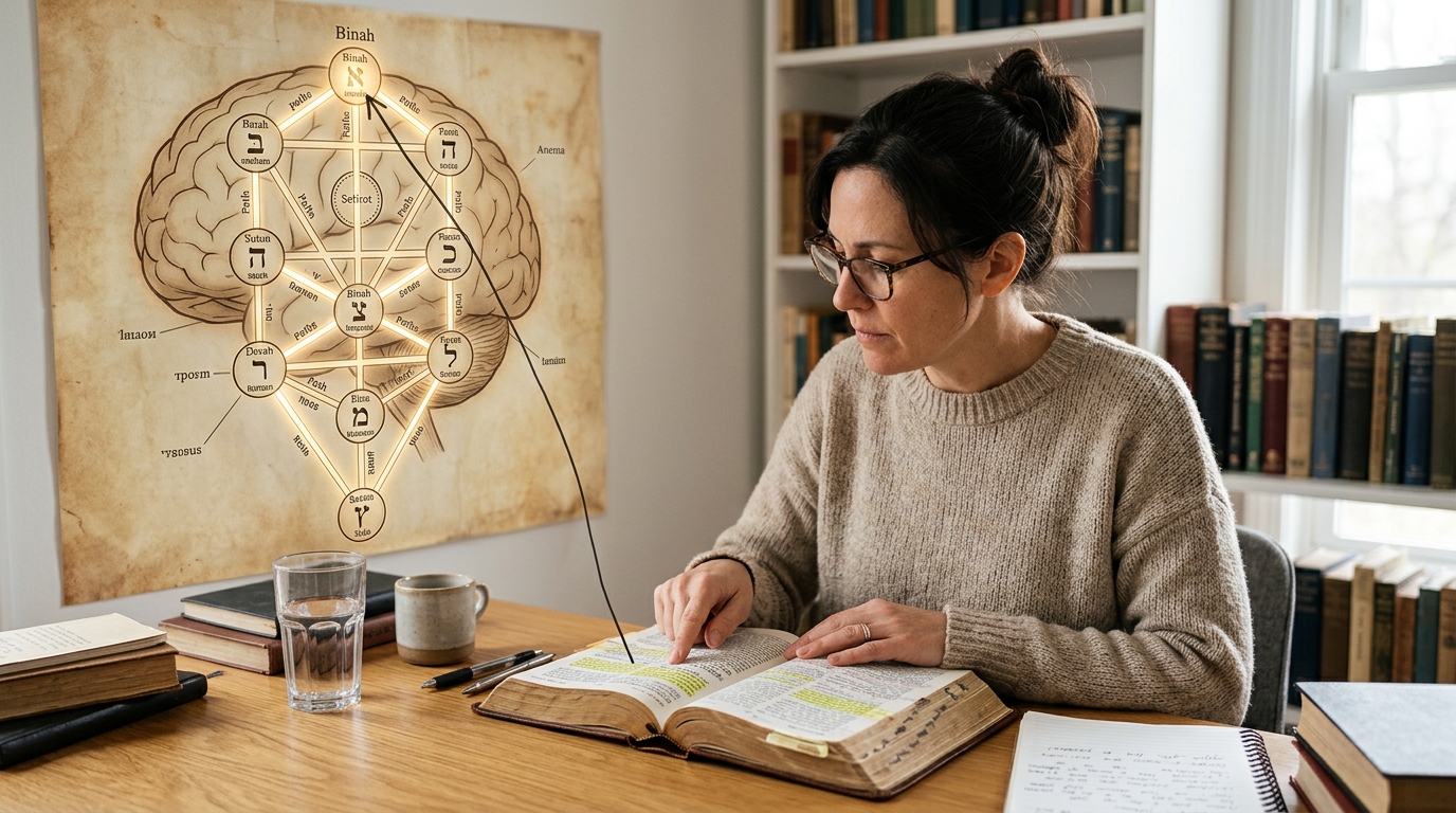 Blog illustration for esoteric interpretation of ancient scripture