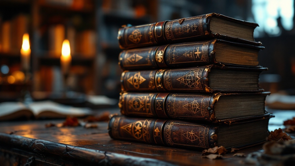 Stack of Hermeticism books reading list
