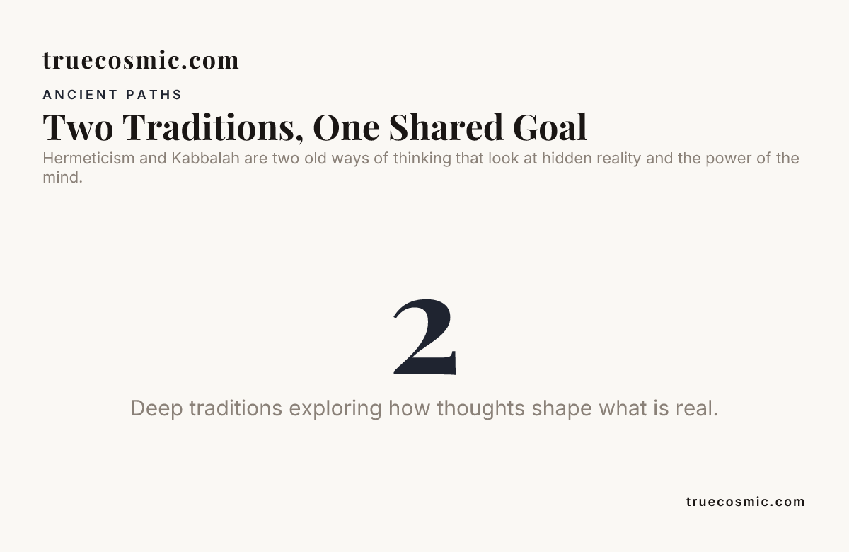 Two Traditions, One Shared Goal