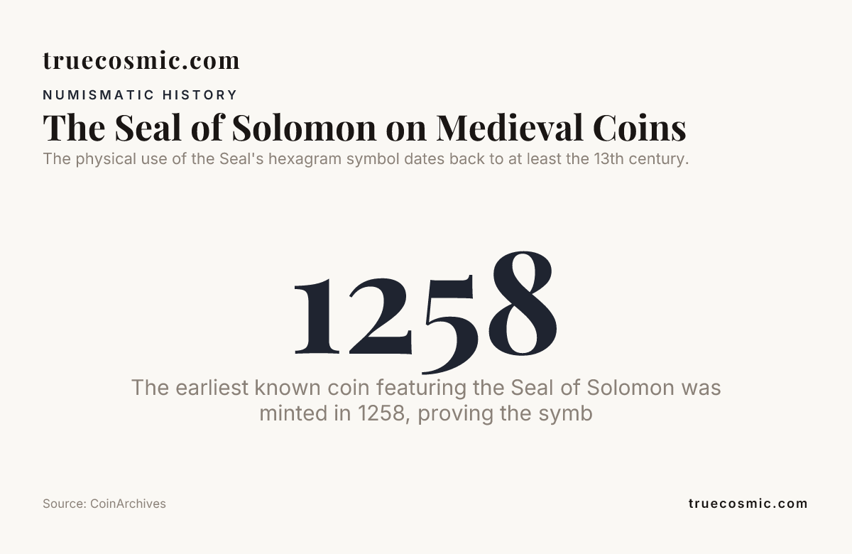 The Seal of Solomon on Medieval Coins — data from CoinArchives