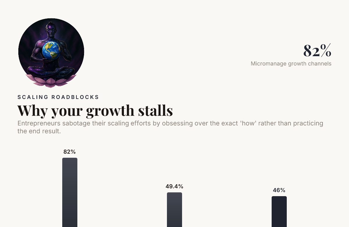 Why your growth stalls , data from Forbes & Flowlu